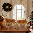 thumbnail image 5 of Kurt S. Adler  2 Piece 22 in. Standing Brown Deer Table Piece Set, 5 of 5