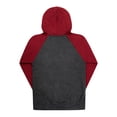 thumbnail image 2 of G-Style USA Men's Heavyweight Contrast Raglan Sleeve Fleece Pullover Hoodie Sweatshirt, 2 of 3