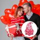 thumbnail image 4 of Juego de dardos con 2 bolas adhesivas para San Valentín, con un adorable dardo de corazón de gnomo., 4 of 5