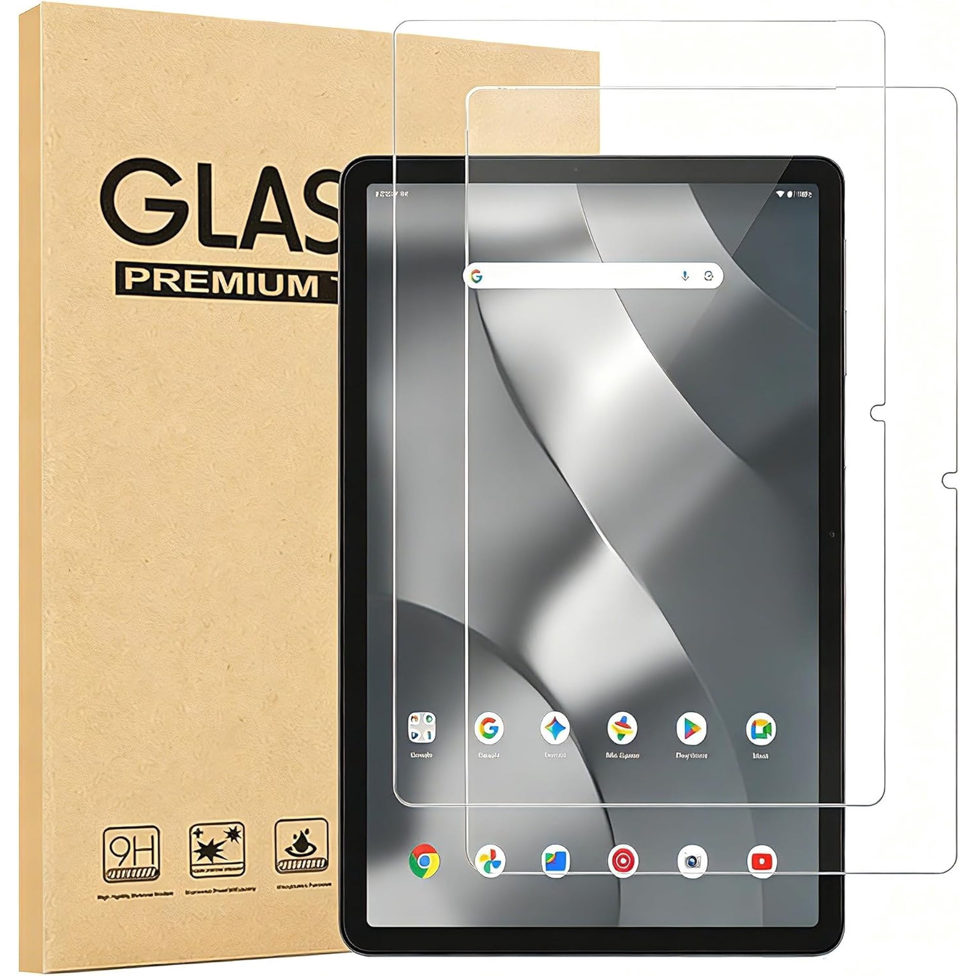 elitegadget 2 Pack Screen Protector For onn 8.1 Core Tablet (2026 Model) - Tempered Glass Film High Definition 9H Hardness