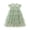 W125 Green, variant on Curuila Kids Toddler Girls Mesh Dress Flutter Sleeve Floral Embroider Crew Neck Party Comfort Dresses For Girls Size 2-3 Years
