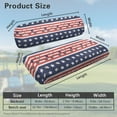 thumbnail image 3 of FUIALDOLG USA Flag Golf Print Universal Golf Cart Seat Covers Club Car Precedent Golfcart Breathable Material Fit Like a Glove for Women Men, Easy to Install, 3 of 8