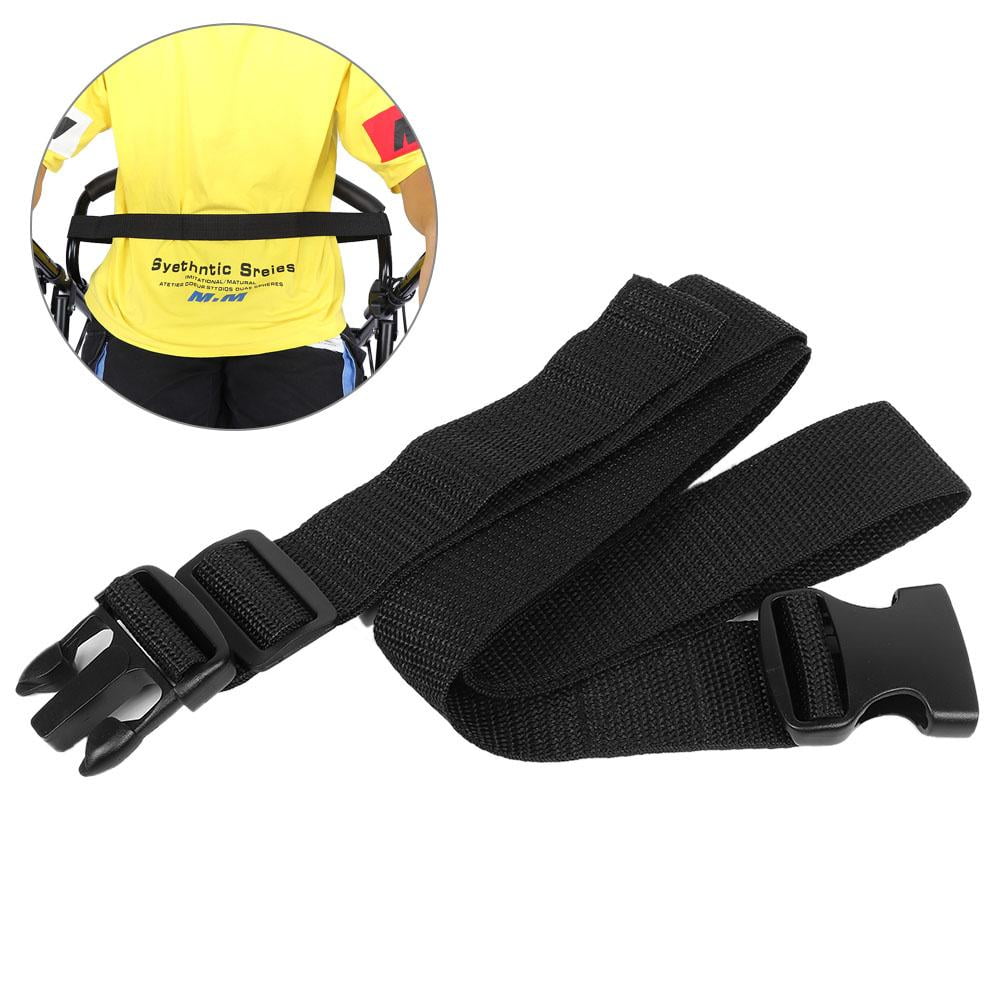 Safety Belt, Wheelchair Safety Belt,Wheelchair Scooter Seat Lap Strap Length Adjustable Safety Belt Health Care Tool