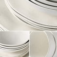 thumbnail image 1 of Bamboo Dinnerware Set, Morgiana 8-Pieces Reusable Tableware Set Eco-Friendly Bamboo Fiber Plates, cups, Bowls for 2 Person (White), 1 of 4