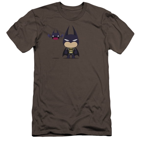 Batman - Cute Batman - Premium Slim Fit Short Sleeve Shirt - Small