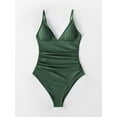 thumbnail image 5 of Traje de baño de una pieza para mujer con control de barriga y cuello en V, 5 of 5