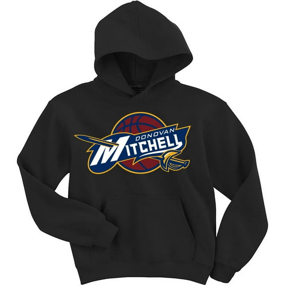 Cavaliers Cavs Donovan Mitchell Logo Hooded Sweatshirt YOUTH