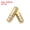 4x25mm Gold, variant on Unique Bargains Invisible Barrel Brass Hinges for Concealed Applications 4x25mm Gold