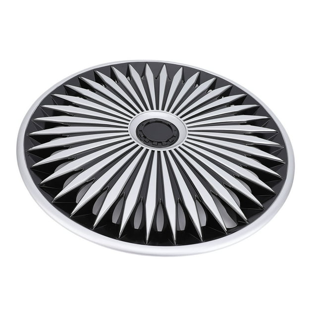 4 Pcs 17in Hubcaps Wheel Covers ,Wheel Rim Covers Universal Fit for 17 Inch Steel Wheels, Snap On Design, ABS Material with Secure Clip On for Cars Trucks SUVs