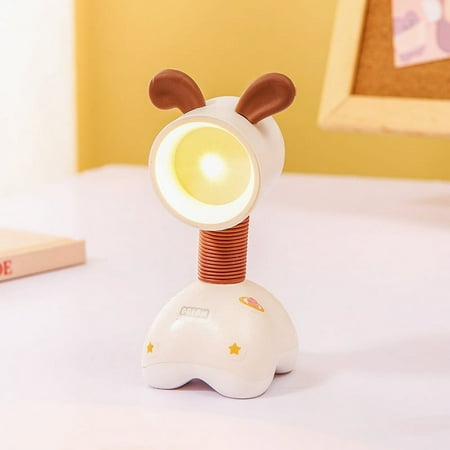 

atinetok Clearance Cute Rabbit Night Light Mini Magnetic Absorption Table Light Student Desktop Reading Light Children s Birthday Gift Decoration