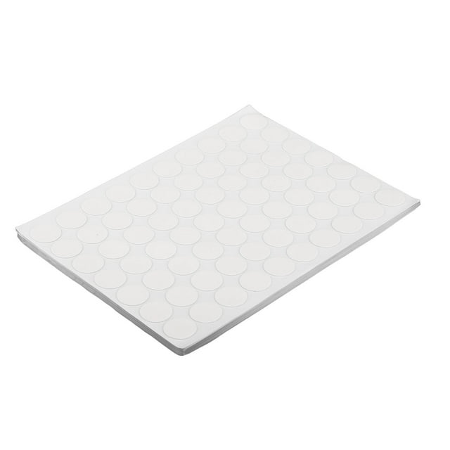 Points Auto-Adhésifs, Forte Adhérence 700 Pièces 20mm Imperméable Transparent Crochet Boucle Points pour Cuir