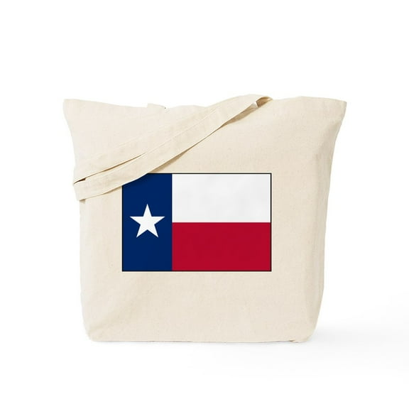 CafePress - Texas Flag Tote Bag - Unisex Canvas Tote Bag, Beige, 1-Piece