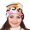 thumbnail image 6 of ANYWAY.GO Hat for Men Women Multicolor Design Enjoy Every Moment Modern Cuffed Cap Head Wrap Sleep Caps, 6 of 9