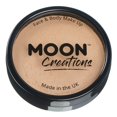 thumbnail image 1 of Moon Creations Pro Face & Body Paint Cake Pots Beige - Maquillaje profesional de pintura facial a base de agua para adultos y niños - 1.26 oz, 1 of 4