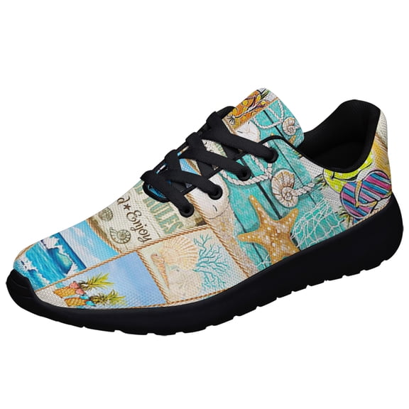 Beach House Rules Shoes Sneakers for Women Men Black Size 3.5