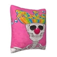 thumbnail image 2 of ZICANCN Illumination Skull Decorative Throw Pillow Covers , Couch Sofa Decorative Knit Pillow Covers for Living Room Farmhouse 16"x16", 2 of 8