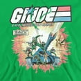 thumbnail image 2 of G.I. Joe Real American Hero Unisex Adult Pull-Over Hoodie, Kelly Green, X-Large, 2 of 5