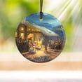 thumbnail image 5 of Thomas Kinkade Studios (The Nativity) StarFire Prints™ Hanging Glass Print SPCIR742, 5 of 7
