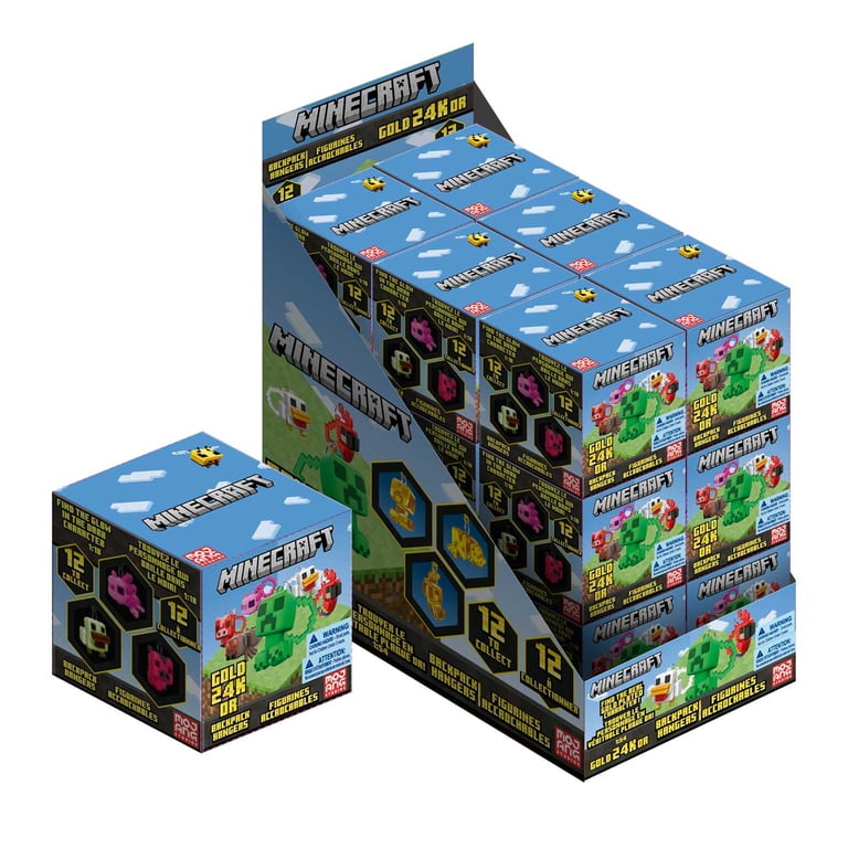 Minecraft Surprise Backpack Hanger Action Figure Assorted Colors