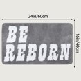 thumbnail image 7 of REGALWOVEN Cute Letter Pattern Bathroom Rugs, Soft and Absorbent Bath Mat Grey 16" x 24", 7 of 7