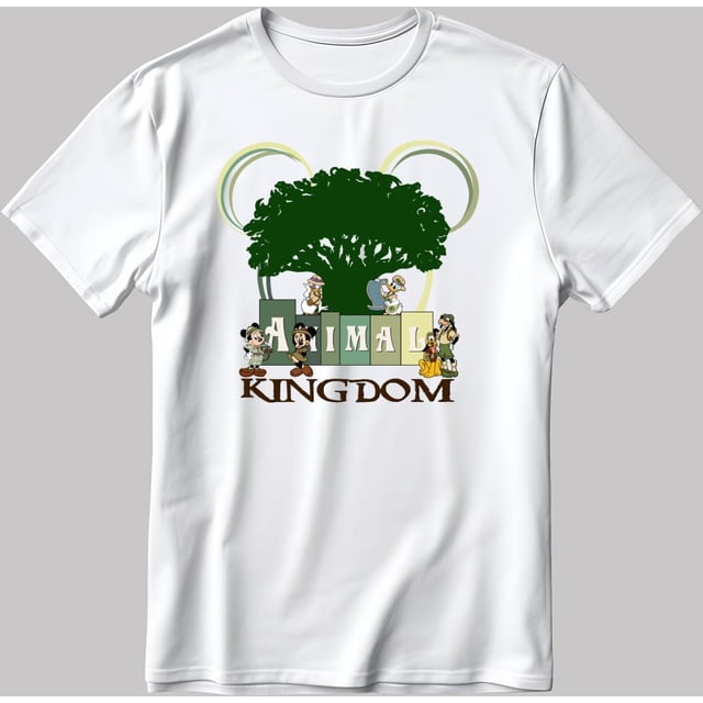 Disney Mickey Mouse et Ses Amis T-Shirt Safari Royaume Animal Toutes Tailles P-5TG