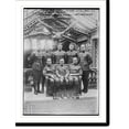 thumbnail image 2 of Historic Framed Print, Sgt. J.M. Biedenback, Sgt. Hoffman, Sgt. Bealle, Sgt. Chapman, Sgt. McNally, Lt. W.J. Reed, Maj. J.G. Thornell, Capt. Dale Mabry, 17-7/8" x 21-7/8", 2 of 9