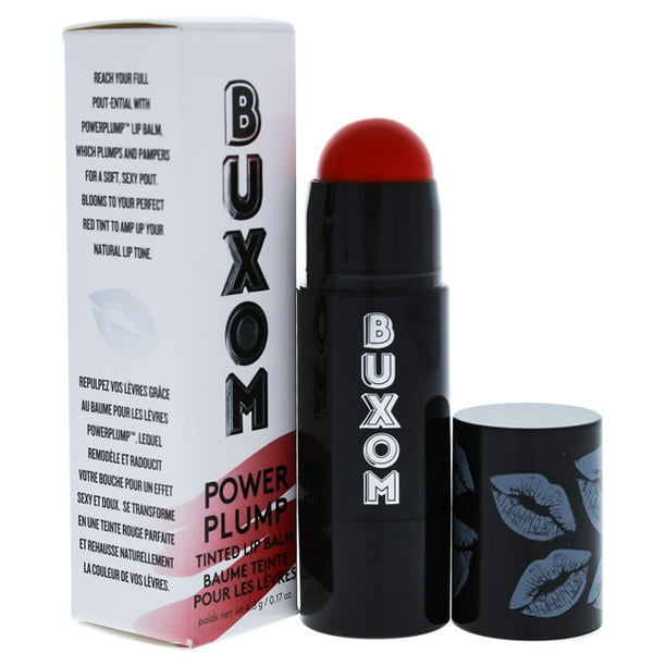 Baume à Lèvres Teinté Powerplump - Fougueux par Buxom pour Femme - 0,17 oz Baume à Lèvres