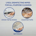 Lysol Dual Action Disinfecting Wipes, Citrus, 35ct