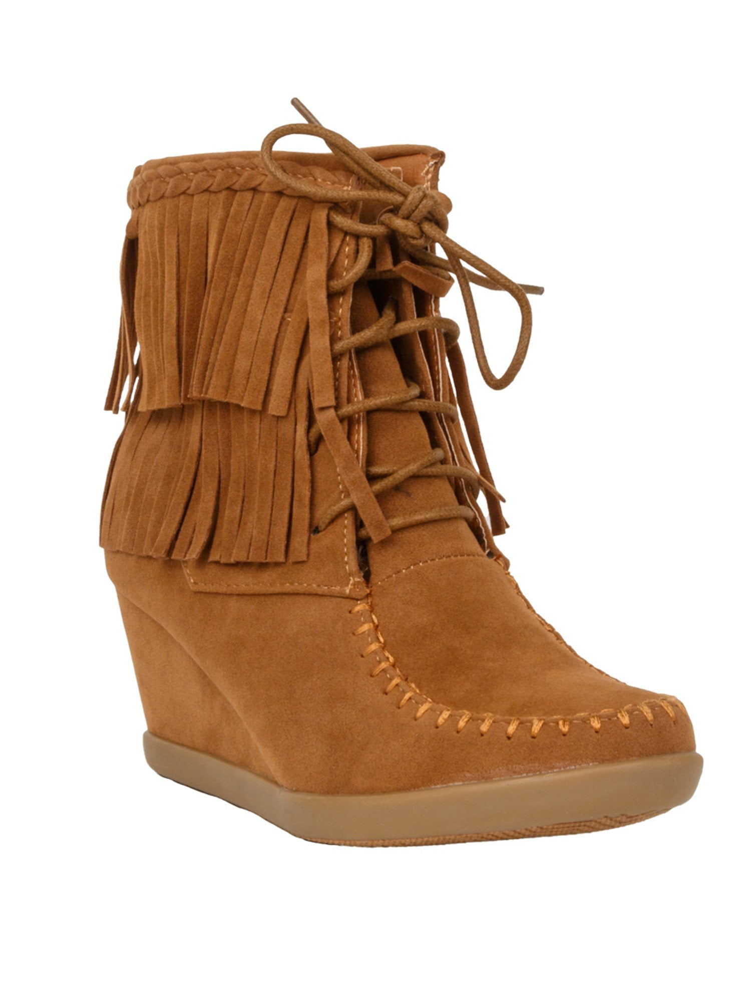 Buy > moccasin wedge boots > in stock