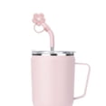 thumbnail image 6 of Cute Flower Straw Cover Cap for 30/40oz Tumblers with Handle, Reusable Silicone Straw Topper for 10mm Caliber Straws, Assorted Colors, 6 of 6