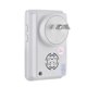 thumbnail image 1 of Timbre digital inalámbrico 1 transmisor exterior + 1 timbre de puerta receptor interior enchufe AU blanco, 1 of 3