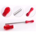 thumbnail image 4 of Bestonzo Hairbrush Biberones De Silicona Con Mango Largo Y Herramientas De Limpieza Rojo. Afortunado Sencillez, 4 of 4