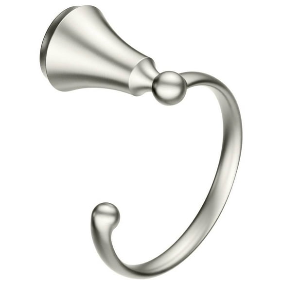 Moen YB5286CH Wynford Bathroom Hand Towel Ring, Chrome