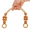 thumbnail image 4 of 8 unidades Jucoan con asas de madera con cuentas de nailon, 47 cm, 4 of 7