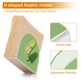 thumbnail image 4 of Standing Dining Table Napkin Holder, Napkin Holder for Table Kitchen Acrylic Paper Tissue Organization, Lemon and Lime Popsicle, 4 of 8