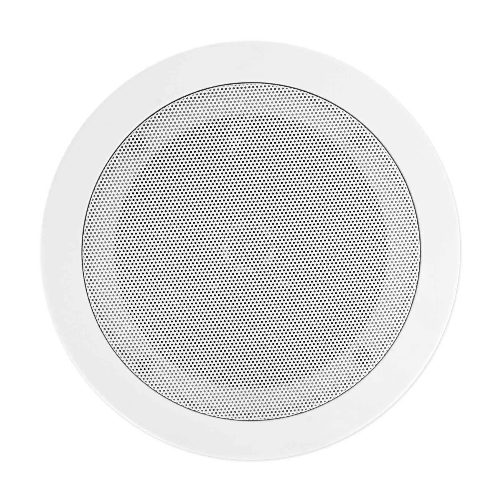 6000w (6) Zone, Home Theater Bluetooth Receiver+(8) 5.25" White Ceiling Speakers