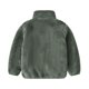 thumbnail image 3 of Abrigo de invierno de piel sintética MarinaVida para niño y niña, chaqueta polar cálida con cuello alto, cremallera y bolsillos, 3 of 7