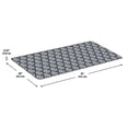 thumbnail image 3 of Apache Mills Cushion Comfort Lana Leaves Graystone Kitchen Anti-Fatigue Mat, 20" x 41", 3 of 11