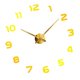 thumbnail image 5 of Simple Arte Moderno DIY Extraíble de DIY Acrílico 3D Superficie de Espejo de Pared Reloj Decorativo de dorado perfecl  Reloj de pared 3D DIY, 5 of 6