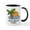 White/Black Inside, variant on CafePress - Florida Cocoa Beach Mugs - 11 oz Ceramic Mug - Novelty Coffee Tea Cup