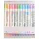 thumbnail image 1 of Wdftyju 12 unids/set Mildliner rotulador marcador fluorescente de doble cabeza dibujo arte Wdftyju 3ar6th8ne1zj7zj3, 1 of 9