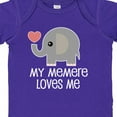 thumbnail image 4 of Inktastic Memere Grandma Loves Me Boys or Girls Baby Bodysuit, 4 of 5