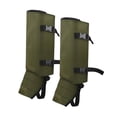 thumbnail image 3 of Polainas duraderas para piernas, impermeables, a prueba de lluvia, con tamaño , protección contra mordeduras, calentadores de piernas, verde Macarena Polainas para cubrir piernas, 3 of 7