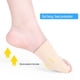 thumbnail image 1 of Juanete Corrector Hallux Valgus Férula Doble Dedos del pie Toe Separator Bunion Aid aliviar Dolor para Nocturna y Diario 1 Par Amonsee No, 1 of 6