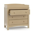 Graco Noah 3 Drawer Infant Diaper Changing Table Dresser, Driftwood