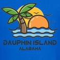 thumbnail image 3 of CafePress - Alabama Dauphin Island T Shirt - Dark T-Shirt Kids XS-XL, 3 of 4