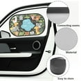 thumbnail image 6 of Yuyamidu Giraffe Car Window Shade for Side Window 2 Pack Animal Sun Shade for Car Window Sunshade Zoo Sun Visor for Car SUV Truck Blocks Heat and Glare Protection, 6 of 7