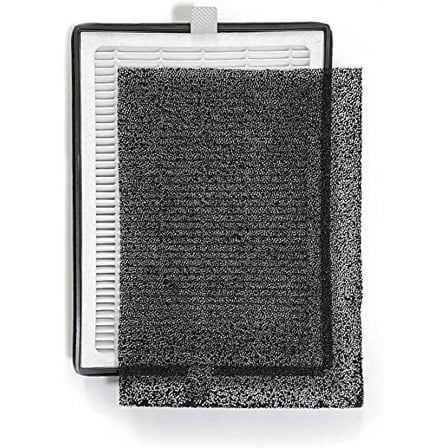 Nispira True HEPA Activated Carbon Pre Filter Replacement Compatible with LV-H126 Air Purifier. Compared to Part LV-H126-RF, 1 Pack