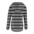 thumbnail image 5 of Vedolay Women Tops Women's 2023 Casual Hoodies Long Sleeve Solid Lightweight Pullover Tops Loose Sweatshirt,Gray M, 5 of 5