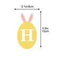 thumbnail image 3 of HuiXinOu Easter Decoration Banner with Flags and Flowers, Happy Easter Party Garland for Wall, Mantle, and Spring Holiday Decor, 3 of 7